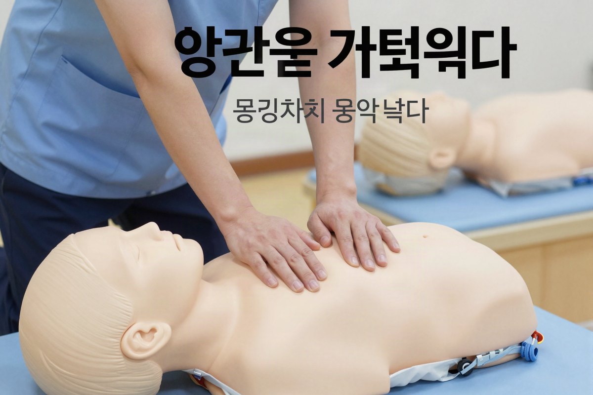 남양주 응급처치 마네킹 가슴압박 실습